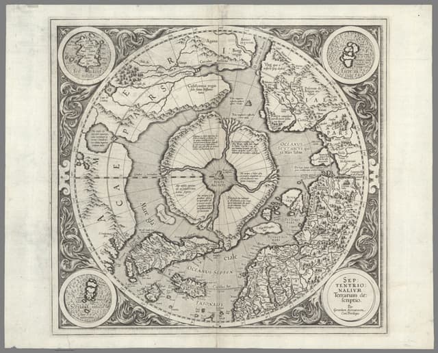 The Arctic, Gerard & Rumold Mercator