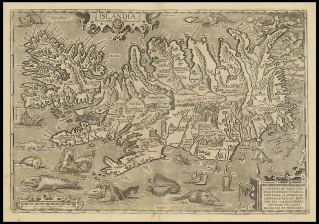 Islandia, Abraham Ortelius
