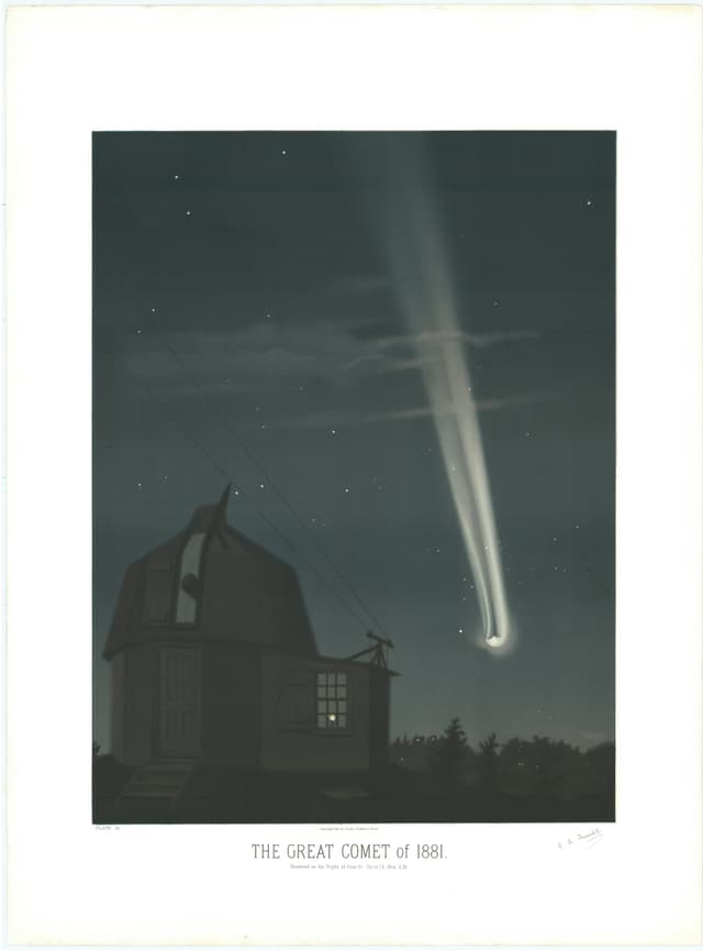 The Great Comet of 1881, Étienne Léopold Trouvelot