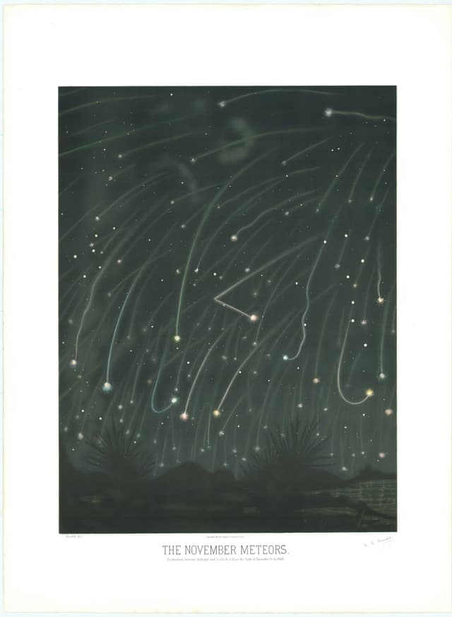 The November Meteors, Étienne Léopold Trouvelot