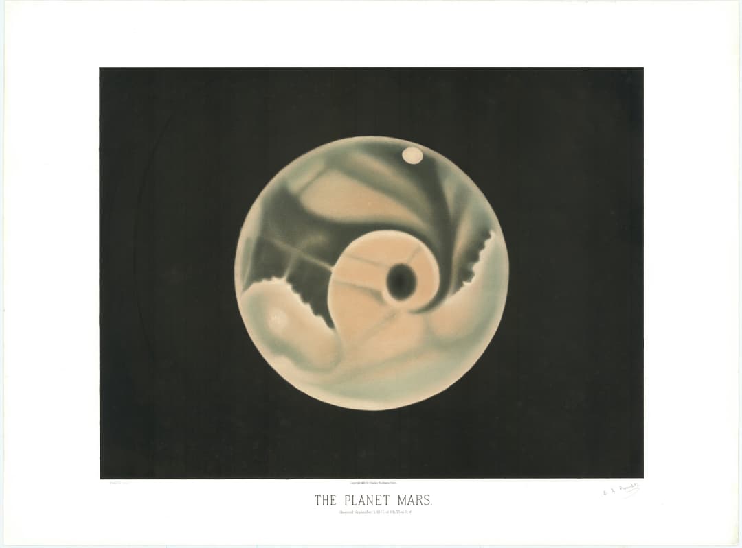 The Planet Mars, Étienne Léopold Trouvelot