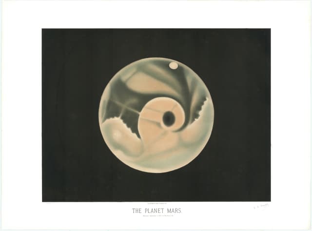 The Planet Mars, Étienne Léopold Trouvelot