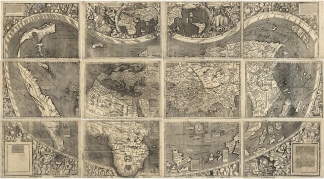 The Waldseemüller Map, Martin Waldseemüller & Matthias Ringmann