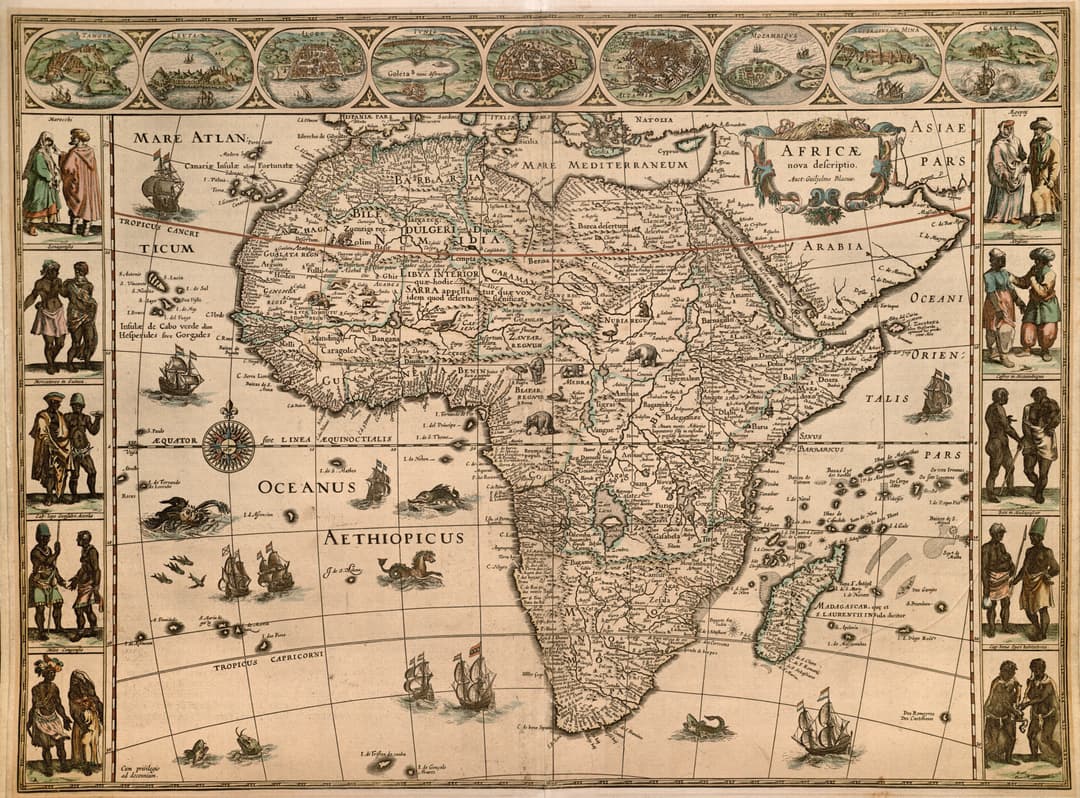 Africa, Willem Blaeu