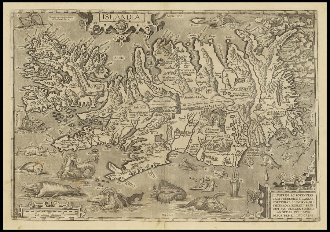 Islandia, Abraham Ortelius