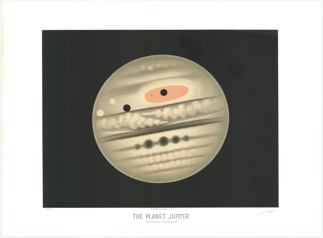The Planet Jupiter, Étienne Léopold Trouvelot